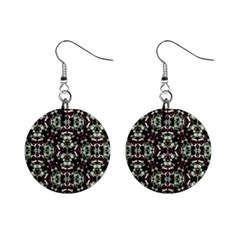 Geometric Grunge Mini Button Earrings by dflcprints