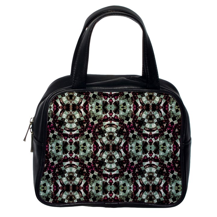 Geometric Grunge Classic Handbag (One Side)