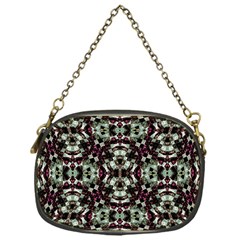 Geometric Grunge Chain Purse (one Side) by dflcprints