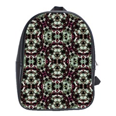 Geometric Grunge School Bag (large) by dflcprints