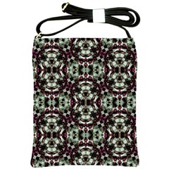 Geometric Grunge Shoulder Sling Bag by dflcprints