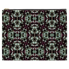 Geometric Grunge Cosmetic Bag (xxxl) by dflcprints