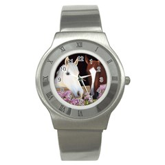 Friends Forever Stainless Steel Watch (slim) by JulianneOsoske