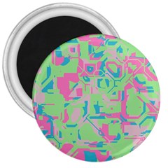 Pastel Chaos 3  Magnet by LalyLauraFLM