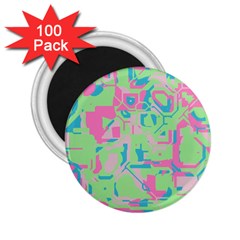 Pastel Chaos 2 25  Magnet (100 Pack) 