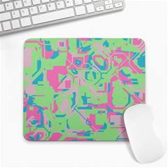 Pastel Chaos Large Mousepad