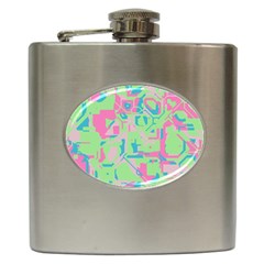 Pastel Chaos Hip Flask (6 Oz)