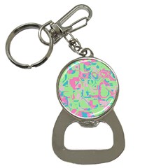 Pastel Chaos Bottle Opener Key Chain