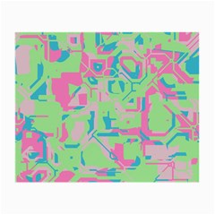 Pastel Chaos Glasses Cloth (small, Two Sides)