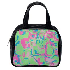 Pastel Chaos Classic Handbag (one Side) by LalyLauraFLM