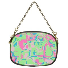 Pastel Chaos Chain Purse (two Sides) by LalyLauraFLM