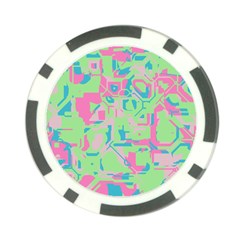 Pastel Chaos Poker Chip Card Guard (10 Pack)