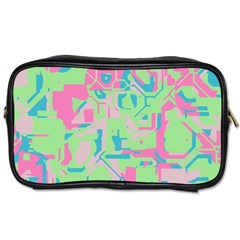 Pastel Chaos Toiletries Bag (one Side)