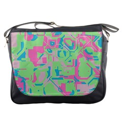 Pastel Chaos Messenger Bag