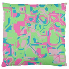 Pastel Chaos Large Cushion Case (two Sides)