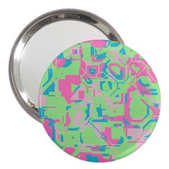 Pastel Chaos 3  Handbag Mirror