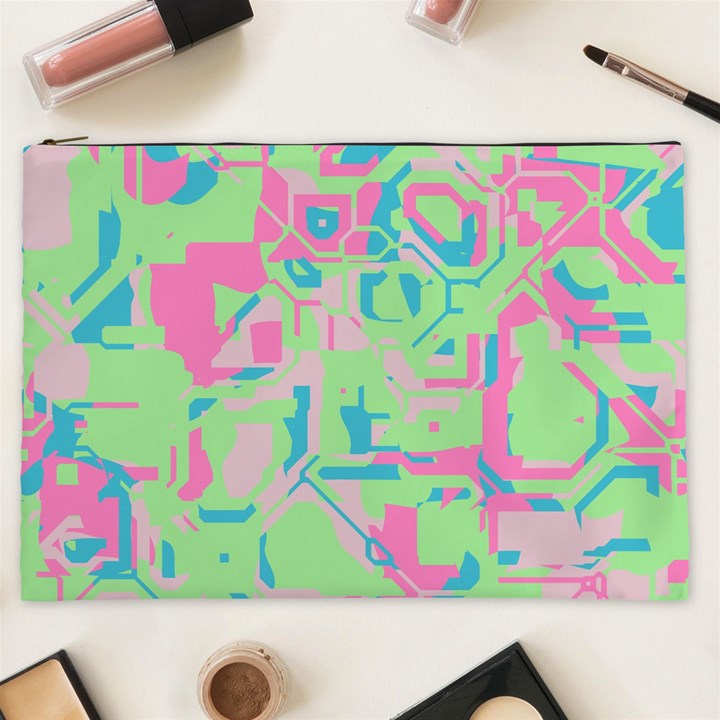 Pastel chaos Cosmetic Bag (XXL)