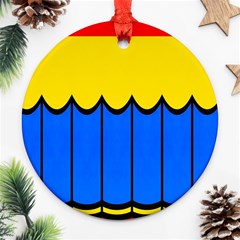 Colorful Curtain Ornament (round)