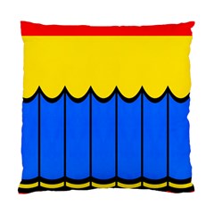 Colorful Curtain Standard Cushion Case (two Sides)