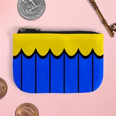 Colorful Curtain Mini Coin Purse by LalyLauraFLM