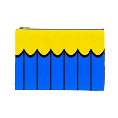 Colorful Curtain Cosmetic Bag (large) by LalyLauraFLM