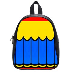 Colorful Curtain School Bag (small)