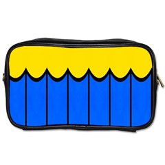 Colorful Curtain Toiletries Bag (two Sides) by LalyLauraFLM