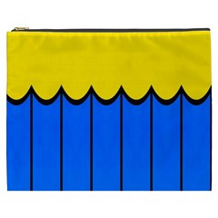 Colorful Curtain Cosmetic Bag (xxxl) by LalyLauraFLM