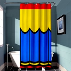 Colorful Curtain 	shower Curtain 36  X 72 