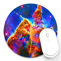 Cosmic Mind 8  Mouse Pad (round)