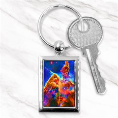 Cosmic Mind Key Chain (rectangle) by icarusismartdesigns