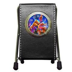 Cosmic Mind Stationery Holder Clock