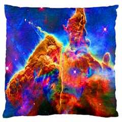 Cosmic Mind Large Cushion Case (single Sided)  by icarusismartdesigns