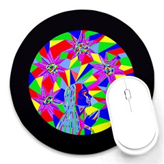 Star Seeker 8  Mouse Pad (round)