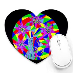 Star Seeker Mouse Pad (heart)