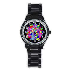 Star Seeker Sport Metal Watch (black) by icarusismartdesigns