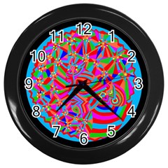 Magical Trance Wall Clock (black)