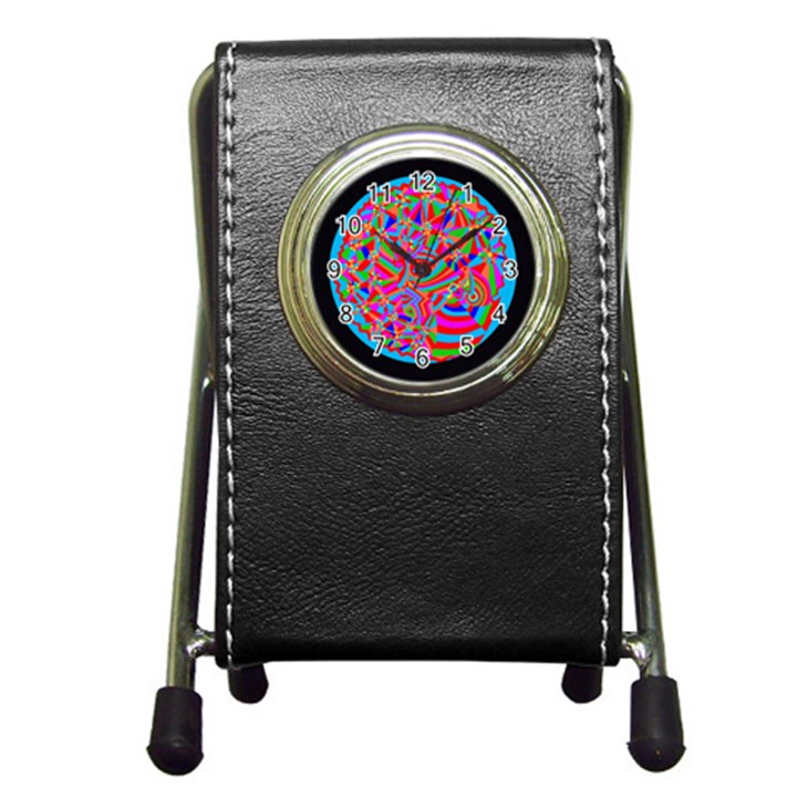 Magical Trance Stationery Holder Clock