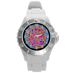 Magical Trance Plastic Sport Watch (large) by icarusismartdesigns