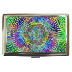 Hypnotic Star Burst Fractal Cigarette Money Case