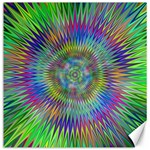 Hypnotic Star Burst Fractal Canvas 16  x 16  (Unframed) 15.2 x15.41  Canvas - 1