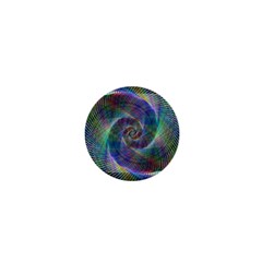 Psychedelic Spiral 1  Mini Button