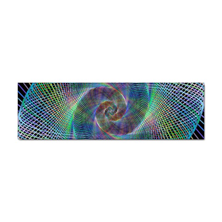 Psychedelic Spiral Bumper Sticker