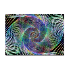 Psychedelic Spiral A4 Sticker 100 Pack by StuffOrSomething