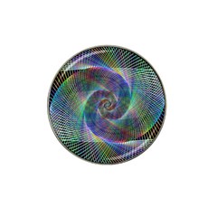 Psychedelic Spiral Golf Ball Marker 4 Pack (for Hat Clip) by StuffOrSomething