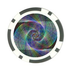 Psychedelic Spiral Poker Chip (10 Pack)