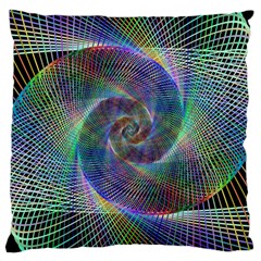 Psychedelic Spiral Large Cushion Case (single Sided) 