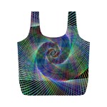 Psychedelic Spiral Reusable Bag (M) Front