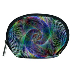 Psychedelic Spiral Accessory Pouch (medium)