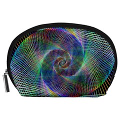 Psychedelic Spiral Accessory Pouch (large)